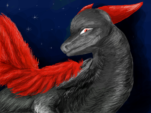 디펙티오 드래곤 : 자작 드래곤입니다. 스케치판 ,sketchpan