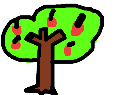 사과나무 : 굴포초정지연 스케치판 ,sketchpan