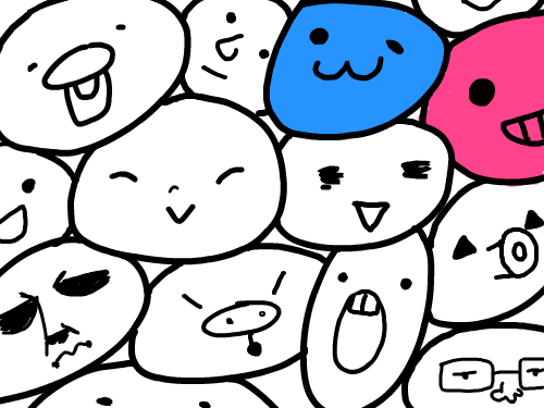 얼굴 : 굴포초우찬민 스케치판 ,sketchpan