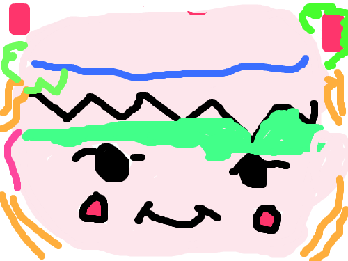 아빠 얼굴 : 굴포초 우찬민 스케치판 ,sketchpan