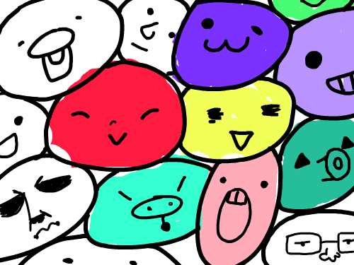 얼굴 : 굴포초김서한 스케치판 ,sketchpan