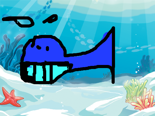 고래 : 굴포초김서한 스케치판 ,sketchpan