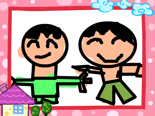 가족 : 굴포초김서한 스케치판 ,sketchpan