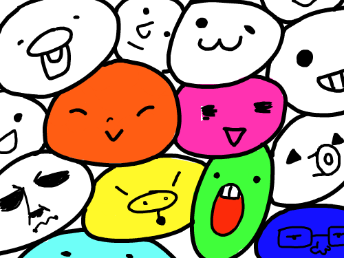 얼굴 : 굴포초정범석 스케치판 ,sketchpan