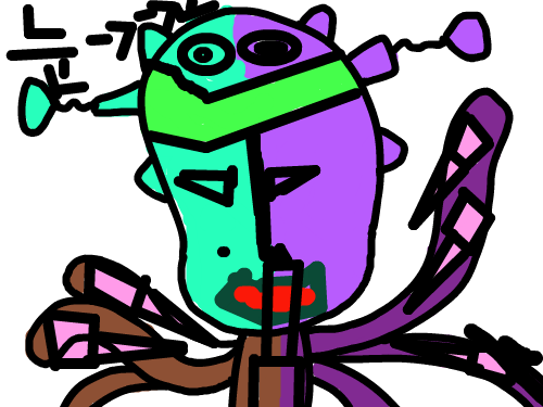 외계인 : 굴포초정범석 스케치판 ,sketchpan