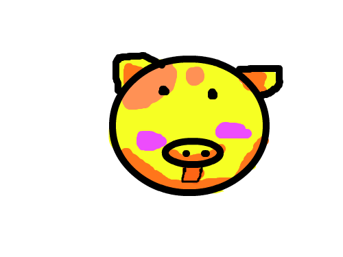 꿀꿀이 : 굴포초김현진 스케치판 ,sketchpan