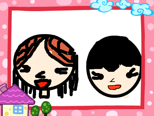 가족 : 굴포초김현진 스케치판 ,sketchpan