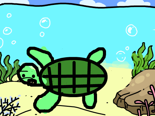 바다 : 굴포초남경민 스케치판 ,sketchpan