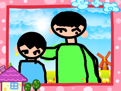 가족 : 굴포초남경민 스케치판 ,sketchpan