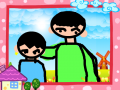 가족 : 굴포초남경민 스케치판 ,sketchpan