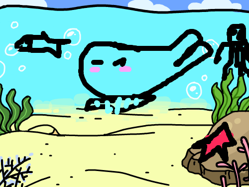 바다 : 굴포초박은영 스케치판 ,sketchpan