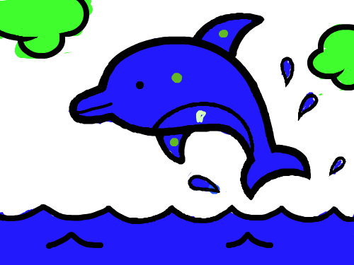 돌고래 : 굴포초안병준 스케치판 ,sketchpan