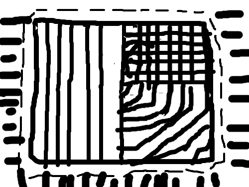 네모네모 : 굴포초김수 스케치판 ,sketchpan