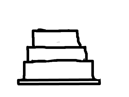 케이크 : 굴포초김수 스케치판 ,sketchpan