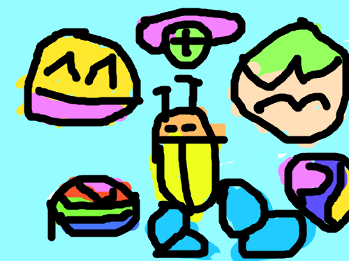 네모네모 : 굴포초김현서 스케치판 ,sketchpan