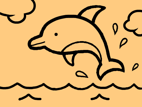 돌고래 : 굴포초이준희 스케치판 ,sketchpan