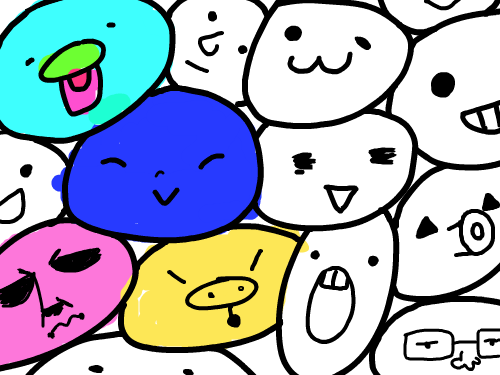 동글 : 굴포초김보민 스케치판 ,sketchpan