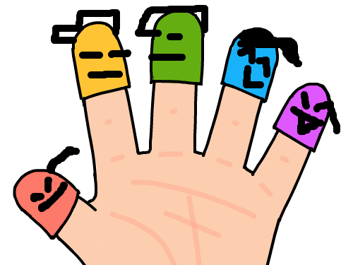 손가라에r : 굴포초현채 스케치판 ,sketchpan