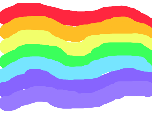 무지개 : 굴포초박새나 스케치판 ,sketchpan