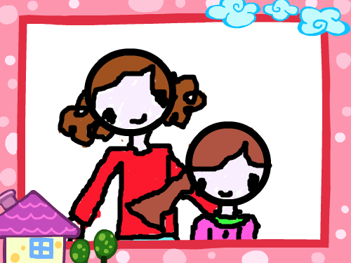 가족 : 굴포초박새나 스케치판 ,sketchpan