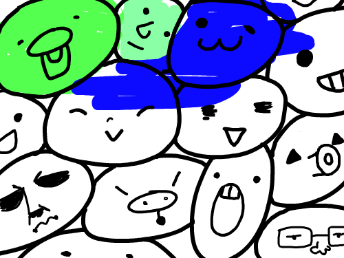 얼굴 : 굴포초김정호 스케치판 ,sketchpan