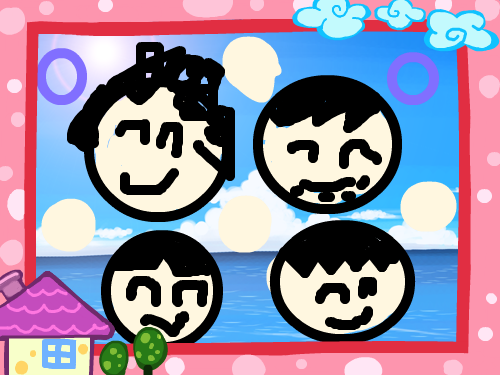 가족 : 굴포초이한주 스케치판 ,sketchpan