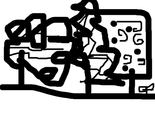 나무나무 : 굴포초홍우택 스케치판 ,sketchpan