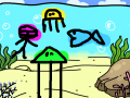 바다 : 굴포초곽유민 스케치판 ,sketchpan