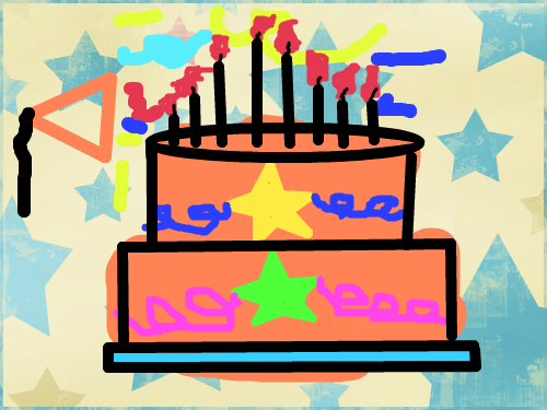 케이크 : 굴포초유길수 스케치판 ,sketchpan