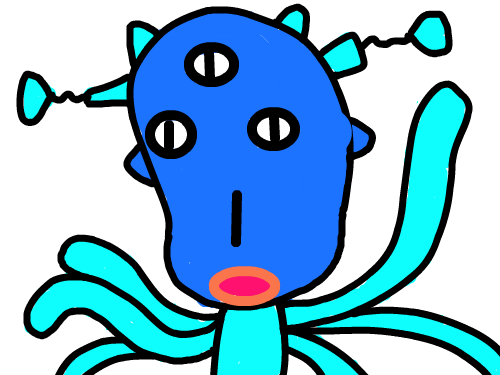 외계인 : 굴포초하예준 스케치판 ,sketchpan