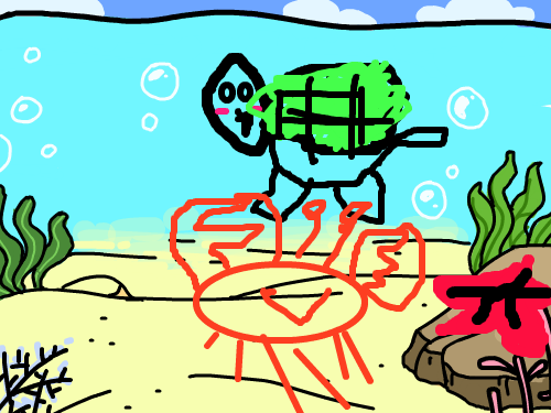 바다 : 굴포초권민준 스케치판 ,sketchpan