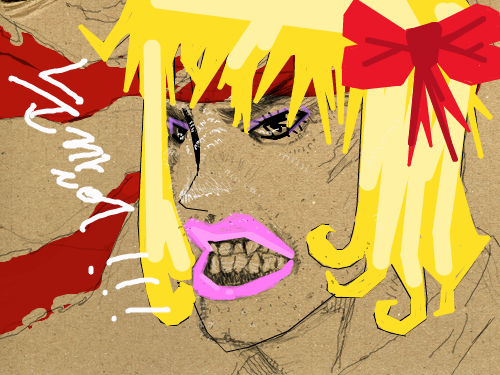 엘리자베스 : 푸른초원위를 걸어다니는 몸이 연약한 소녀를 연상해보았습니다 스케치판 ,sketchpan