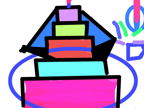 케이크 : 굴포초강현서 스케치판 ,sketchpan