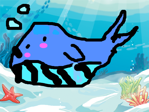 고래 : 굴포초백수현 스케치판 ,sketchpan