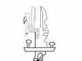 세나 에스파다 코스튬 검(일본) : 세나 코스튬 스케치판 ,sketchpan