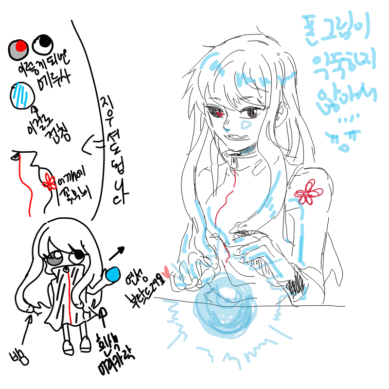할말이 없.. : 할말이 없다 스케치판 ,sketchpan