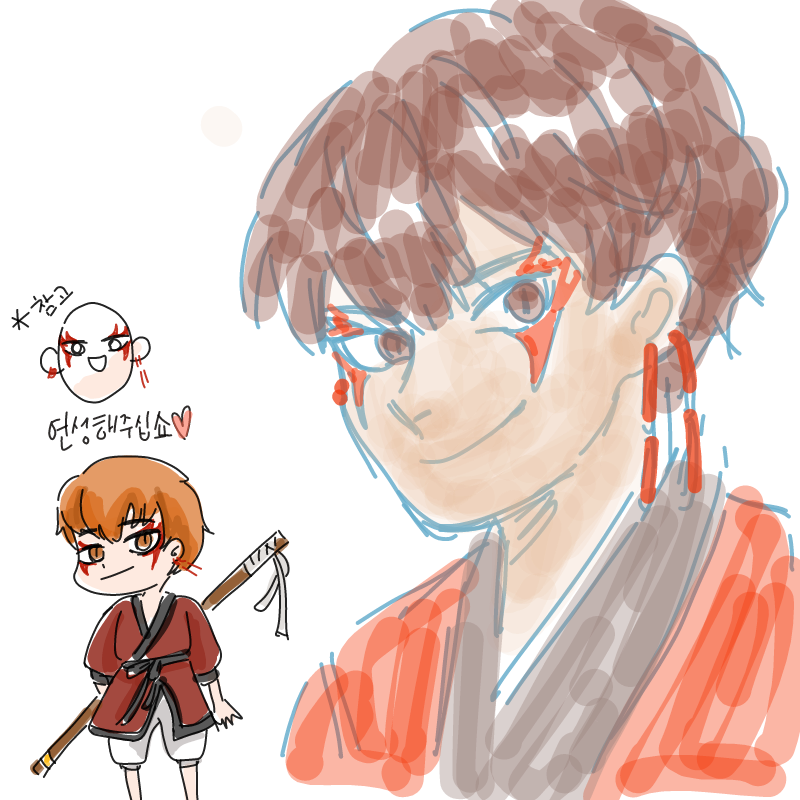 큭 : 큭 스케치판 ,sketchpan