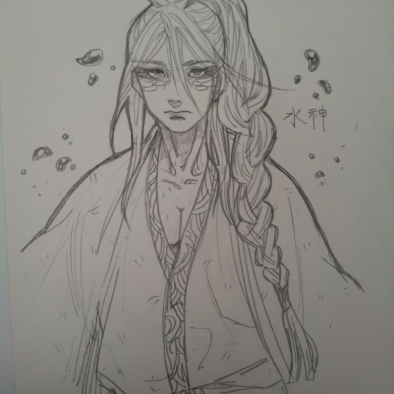 수신물뱀 : 수신물뱀 스케치판 ,sketchpan