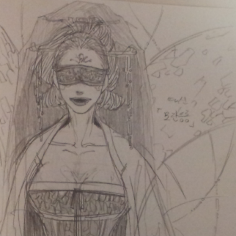 태초의 귀.. : 태초의 귀문에서 태어난 모란등롱 스케치판 ,sketchpan