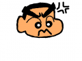 ㅈㅈㅏㅇ ㄱㅜ♡ : 짱구 호ㅏ내는 모습 스케치판 ,sketchpan