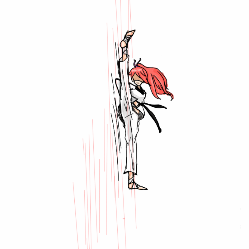 태권도 : 태권도 스케치판 ,sketchpan