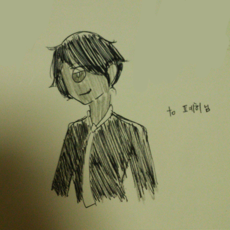 루카스 표.. : 루카스 표정 좋아요.!
폐허님 손그림 리퀘입니다. 스케치판 ,sketchpan
