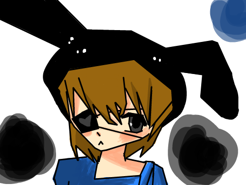 음..토끼?; : 토끼에요토끼일꺼에요토끼라고믿어줘요 스케치판 ,sketchpan