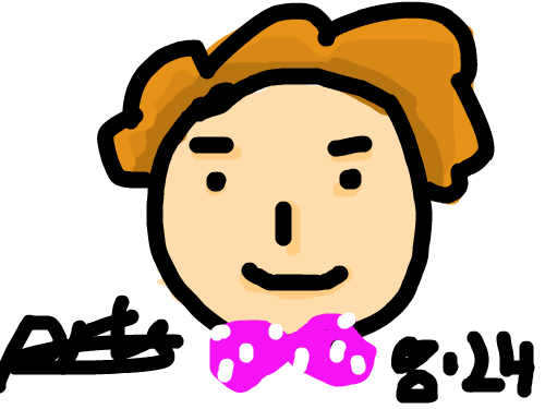 사람 : 내가 처음으로 그린 사람 스케치판 ,sketchpan