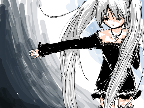 낙서랄까 : 과자먹으면서하니까시간이.. 스케치판 ,sketchpan