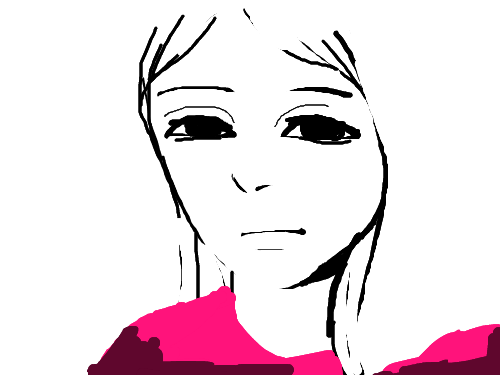 찡긋2 : 이렇게 하는건가... 스케치판 ,sketchpan