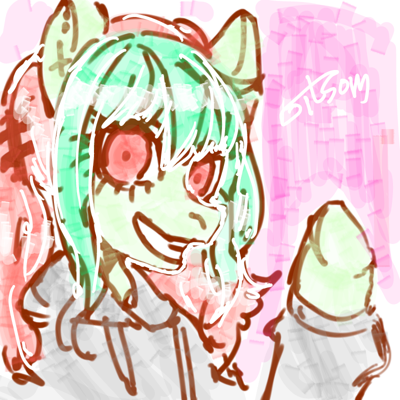 예쓰 포니 : 예쓰 포니 스케치판 ,sketchpan