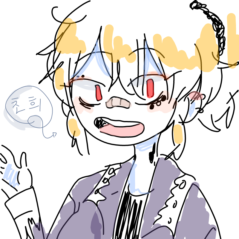 자캐2 : 자캐2 스케치판 ,sketchpan