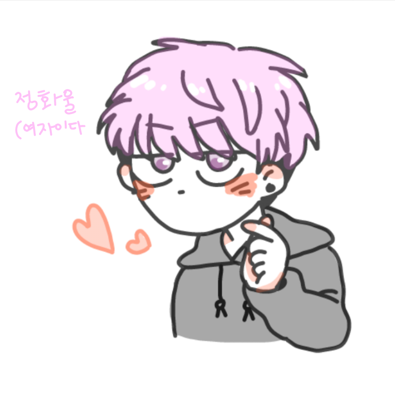 자캐 정화.. : 자캐 정화울! 스케치판 ,sketchpan