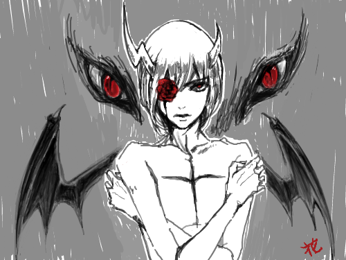 무제 : 처음인데 이거 재밋네요ㅎㅎㅎ걍 손가는대로 그려서 딱히 정해진 주제는 없습니다. 스케치판 ,sketchpan